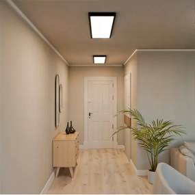 Panou LED aplicat 60W/230V 30x120 cm negru