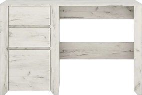Birou ANGEL typ 80, alb craft, PAL melaminat, 119x60x77 cm