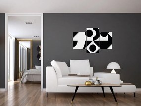 Tablou - Abstracție geometrică N⁰1 (90x60 cm)