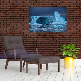 Tablou - Peștera de gheață (90x60 cm)