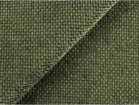 Canapea verde cu tapițerie din chenille 244 cm Lani – Makamii