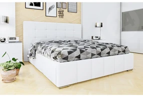 Pat matrimonial140 cm Kendrick (piele ecologică Soft 017). 1058285