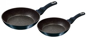 Set 2 tigai marmorate (3 straturi) Aquamarine Metalic Line Berlinger Haus BH 1883