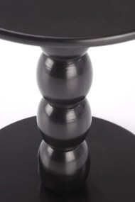 Masa de cafea rotunda Cirilla neagra ø40/h47 cm