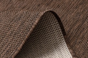 Covor SISAL SION A5165A Melanj țesute plate maro