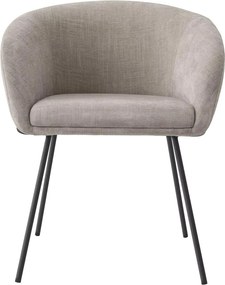 Scaun tapitat design LUX Campus, sisley bej 116371 HZ