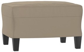 349341 vidaXL Taburet, gri taupe, 60x50x41 cm, microfibră