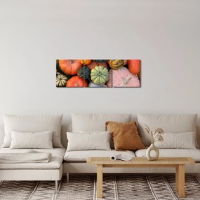 Tablou - Dovleac (cu ceas) (90x30 cm)