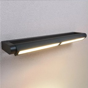 BRILAGI - Aplică de perete pentru exterior SALERNO LED/24W/230V 66 cm neagră IP65