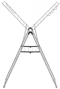 Uscător de rufe Brabantia Hangon, 20m, Gri metalic 1004166