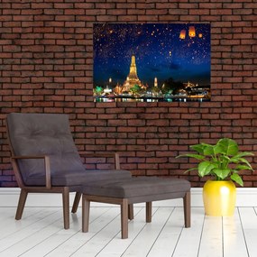 Tablou - Lampioane norocului, Bangkok (90x60 cm)