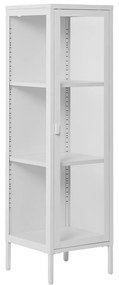 Vitrină albă din metal 40x140 cm Brisbane – House Nordic