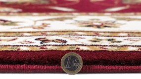 Covor roșu rotund 133x133 cm Sherbone – Flair Rugs