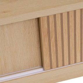 Comodă TV în culoare naturală 115x48x40 cm Naroa – Casa Selección