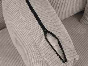 Coltar in forma de U SMART COSARO bej deschis 295x140 cm