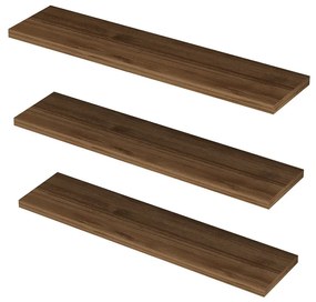 Etajere Boss Walnut, 3 bucăți