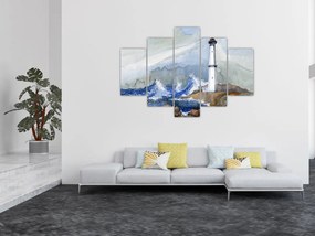 Tablou cu pictura farului (150x105 cm)