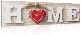 Tablou cu mențiunea Home