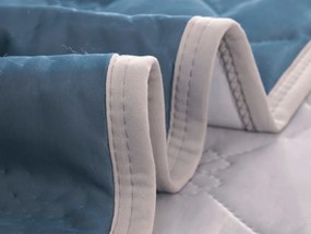 Pilota de vara racoritoare ELARIA, albastru inchis Dimensiune: 160 x 200 cm