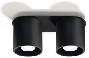 Plafonieră ORBIS 2 2xGU10/40W/230V negru