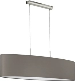 Lustră pe cablu Eglo 31587 PASTERI 2xE27/60W/230V