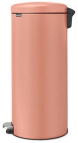 Coș de gunoi somon cu pedală din oțel 30 l NewIcon – Brabantia