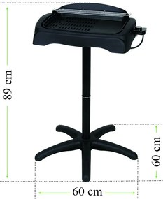 Grătar electric MIR-E004