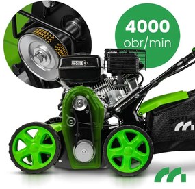 Aerator și tăietor vertical pe benzină MALTEC MASTERLAWN-OIL4000