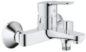 Pachet: Baterie cada/dus Grohe Bau Edge-23334000 + Baterie lavoar Grohe Bau Edge-23328000