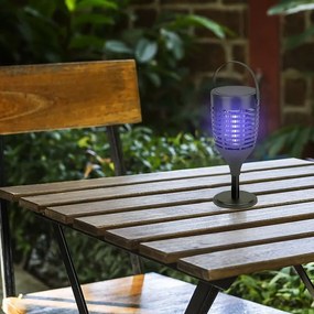 Aparat aniti-insecte cu incarcare solara 3in1 1.3w