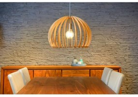 Lucide 34424/50/76 - Lampa suspendata BOUNDE 1xE27/60W/230V bej 50 cm