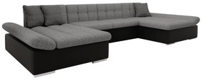 Canapea extensibilă Agnara (piele ecologică soft 011 + lux 06 + lux 5). 1053631
