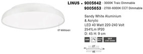 Plafoniera LED dimabila design circular LINUS D-45cm