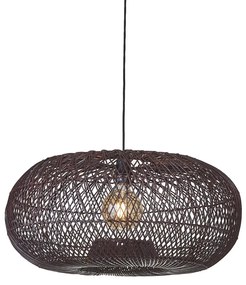 Lustra/Pendul Eco, Ratan, Arizona visiniu, L