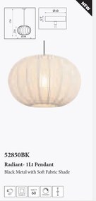 Lustra suspendata stil cocoon Radiant