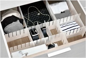 Organizator sertar cu 8 compartimente Domopak Living