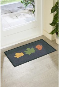 Covoraș de intrare 40x70 cm Autumn Leaves on Green – Artsy Doormats
