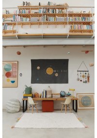 Covor pentru copii, crem, lavabil, țesut manual din bumbac 120x160 cm Stardust – Lorena Canals