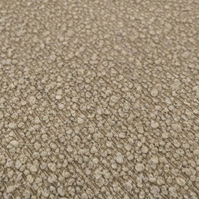 Canapea curbata design LUX Blaine, boucle sand