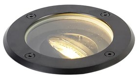 Spot exterior inteligent de sol negru reglabil cu Wi-Fi GU10 - Delux