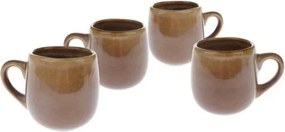 Căni maro 4 buc. pentru espresso din ceramică 100 ml – Dakls