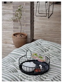 Coș de depozitare din sârmă din metal ø 38x18 cm Inu – Zone