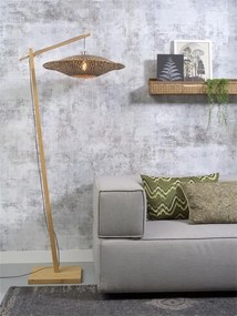 Lampadar din bambus Bali M natur, 60cm