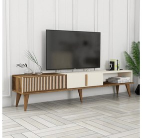 Masă TV/Dulap Tepeve (Nuc + crem) . 1095454