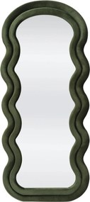 Oglinda CONFETTO, verde olive, stofa catifelata, 70x160 cm