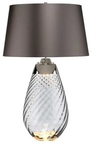 Lampă LED de masă Elstead LENA-TL-L-SMOKE LENA 1xE27/40W/230V 74 cm gri