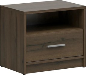 Noptiera NEPO PLUS, stejar nobil, PAL, 50x34x43 cm