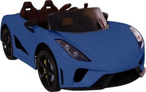 Masinuta Electrica cu acumulator pentru copii NOVOKIDS™ Famous Racer , Cu telecomanda, Melodii si lumini, 3-8 ani , Usi cu deschidere Butterfly ,