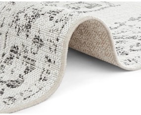 Covor de exterior NORTHRUGS Tilos, 160 x 230 cm, gri - crem
