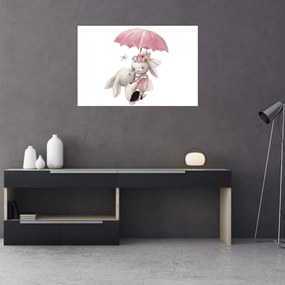 Tablou - Animăluț în acuarelă N⁰3 (90x60 cm)